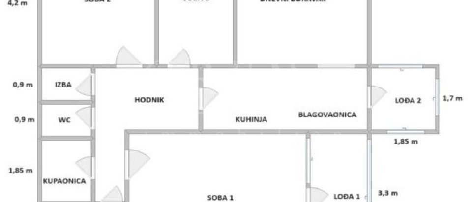 Apartment, 80 m2, For Sale, Novi Zagreb - Utrina