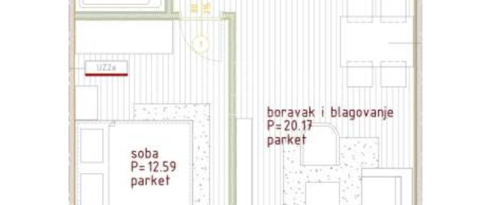 Apartment, 57 m2, For Sale, Poreč