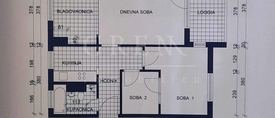 Appartamento, 63 m2, Vendita, Zagreb - Gajnice