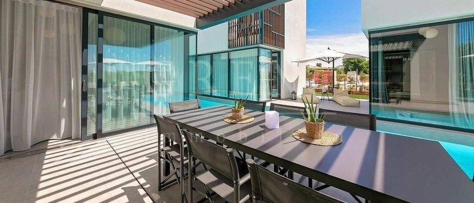 Modern designer Luxury villa with sea view