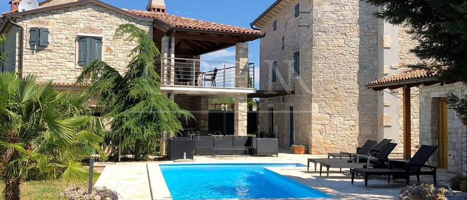 Stone villa with wine shop