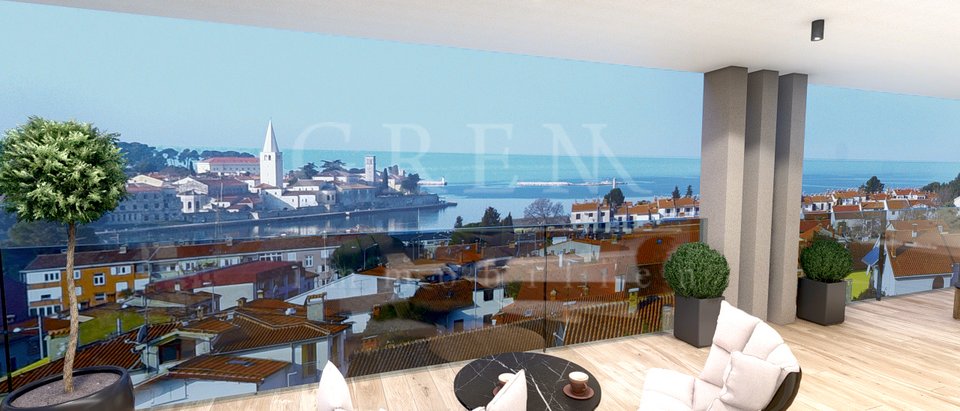 Penthouse in the wider center with great sea view
